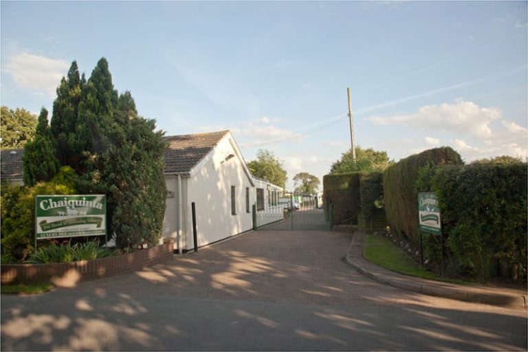 Entrance to Chaiquinta Pet Hotel at Barnby Dun near doncaster